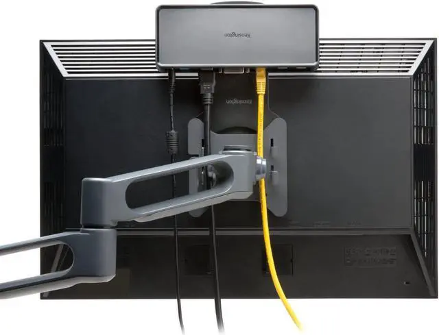 Alt view image 5 of 7 - Kensington Universal USB3.0 Mountable Dual Display Docking Station for Windows, Mac, and Surface (Dual Video HDMI & DVI / VGA, 6 USB Ports, Gigabit Ethernet, Audio)