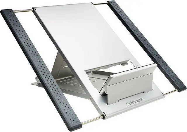 Alt view image 2 of 4 - Goldtouch KOV-GTLS-0055 Go! Travel Laptop and Tablet Stand (Aluminum)