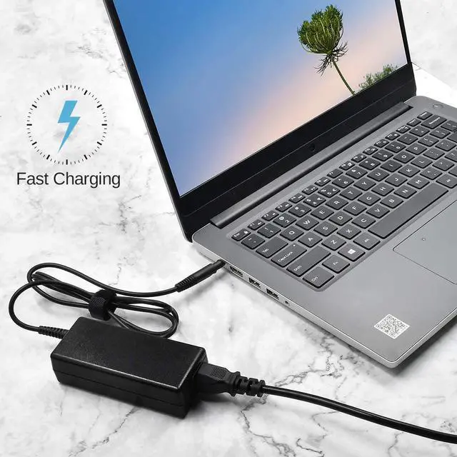 Alt view image 6 of 7 - 19.5V 3.33A 65W AC Laptop Charger Supply for HP Pavilion Touchsmart Sleekbook 14 15 15-b142dx 14-b120dx 15-b129wm 14-b010us Battery Power Cord