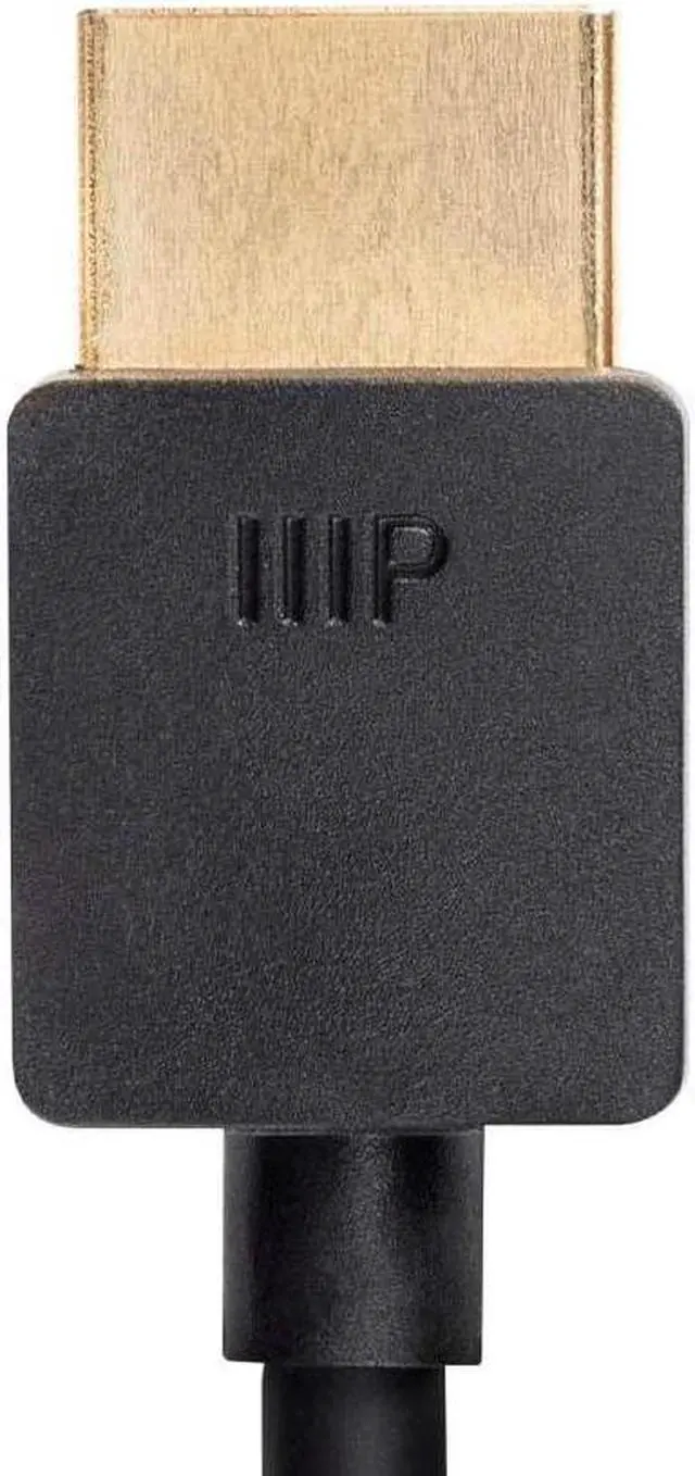 Alt view image 10 of 17 - Monoprice 8K HDMI Cable - 3 Feet - Black | Ultra High Speed, 8K@60Hz & 4k@120Hz, Dynamic HDR, 48Gbps, eARC, Compatible with PS 5 / PS 5 Digital Edition / Xbox Series X & S and More - Ultra Slim Series