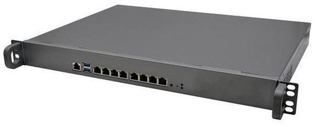 Alt view image 7 of 7 - HUNSN 1U Firewall Appliance, PFSense, Mikrotik, OPNsense, I7 9700, RZ06, Untangle, Sophos, Kerio, VPN, Network Security, 8 x I210 I211 Gigabit LAN, Console, 32G RAM, 512G SSD