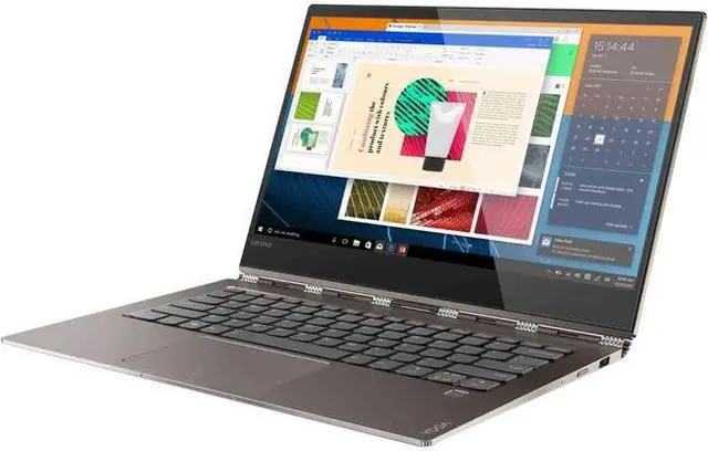 Alt view image 3 of 16 - Lenovo Yoga 920 2-in-1 Laptop - Intel Core i7 8th Gen 8550U (1.80 GHz) 8 GB Memory 256 GB SSD 13.9" Windows 10 Home - Bronze