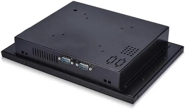 Alt view image 6 of 7 - 10.1 Inch Backlit TFT LED Embedded Industrial Panel PC, Resistive Touch Screen, Celeron J1900, HUNSN PW12, 1024 x 600, VGA, 4 x USB, LAN, 3 x COM, Barebone, NO RAM, NO Storage, NO System