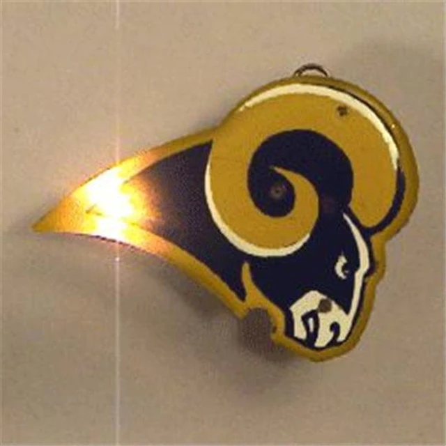 Main image of Blinkee 2360000 Saint Louis Rams Officially Licensed Flashing Lapel Pin