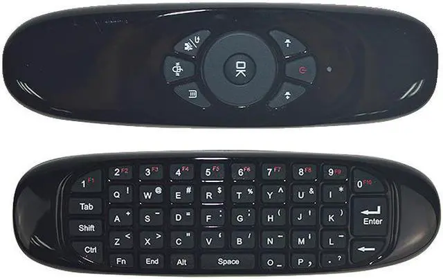 Main image of est C120 2.4G air mouse Rechargeable Wireless remote control Keyboard for Android TV Box Computer Russian English Version