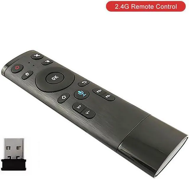 Alt view image 4 of 6 - Q5 Air Mouse Remote Control Voice Wireless 2.4G Voice Remote Control With USB Receiver For Smart TV Android Box IPTV 3