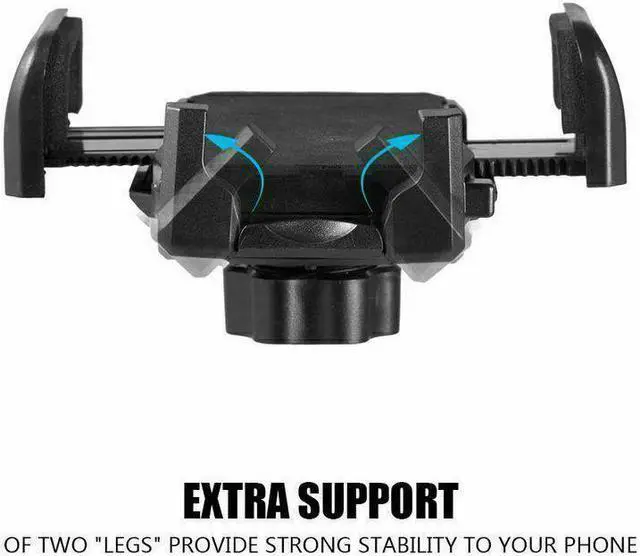 Alt view image 5 of 6 - Universal Adjustable Car Cup Mount Gooseneck Holder Cradle For iPhone Cell Phone