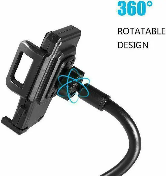 Alt view image 4 of 6 - Universal Adjustable Car Cup Mount Gooseneck Holder Cradle For iPhone Cell Phone
