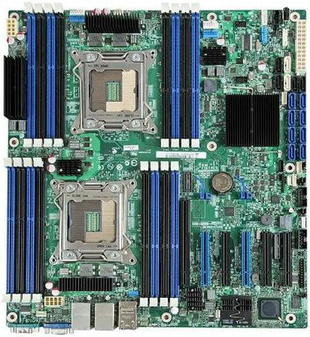 Main image of Intel S2600CP4 Dual Intel Xeon E5-2600 LGA2011 DDR3 SSI EEB Server Motherboard -Only Board