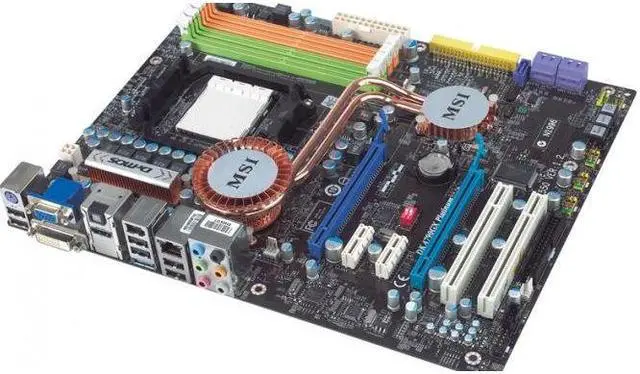 Main image of MSI DKA790GX AMD 790GX Socket AM2+ Serial ATA-300 DDR2 SDRAM 2600Mhz ATX Motherboard (NOB)