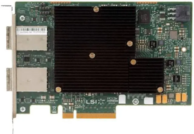 Main image of LSI SAS9300-16E / H3-25520-01E 16-Ports 12Gbps PCI-E 3.0 x8 Low Profile Host Bus Adapter