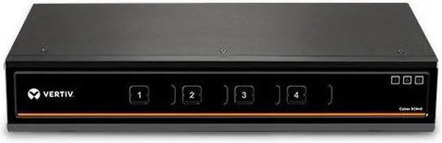 Main image of Avocent SC945DP-001 Cybex 4-Port Secure Desktop KVM Switch-(NOB)