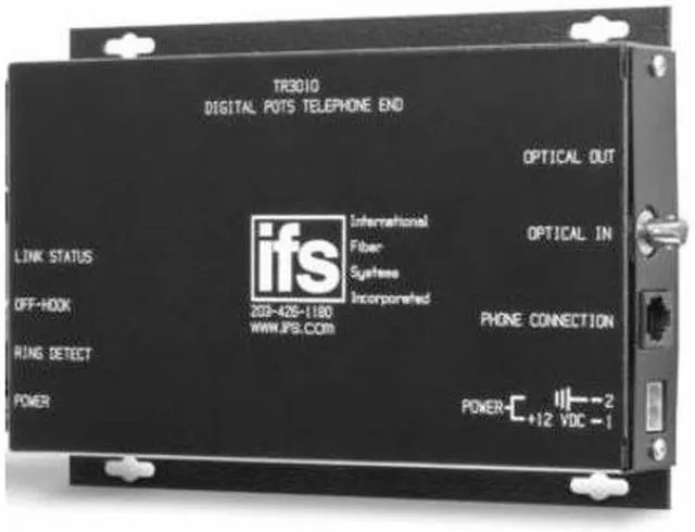 Main image of IFS TR3030WDM / TR3030WDM B2 Single Mode 1310/1550nm Touch Tone Telephone Interface