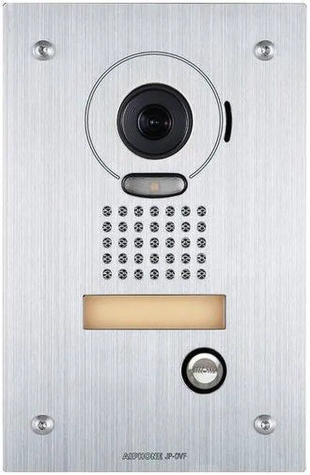 Main image of Aiphone JP-DVF Flush Mount Vandal Resistant Video Door Station For JP Series Video Intercom