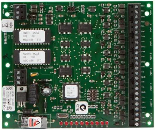 Main image of Lenel LNL-8000 8-Channel 12VDC RS232 Star Multiplexer(REV-A)
