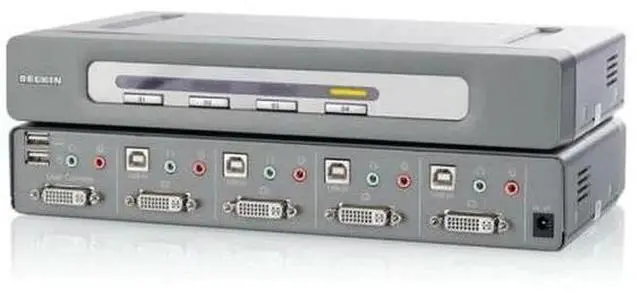 Main image of Belkin KVM Switch 4-Port OmniView Secure VGA F1DN104U (NOB)
