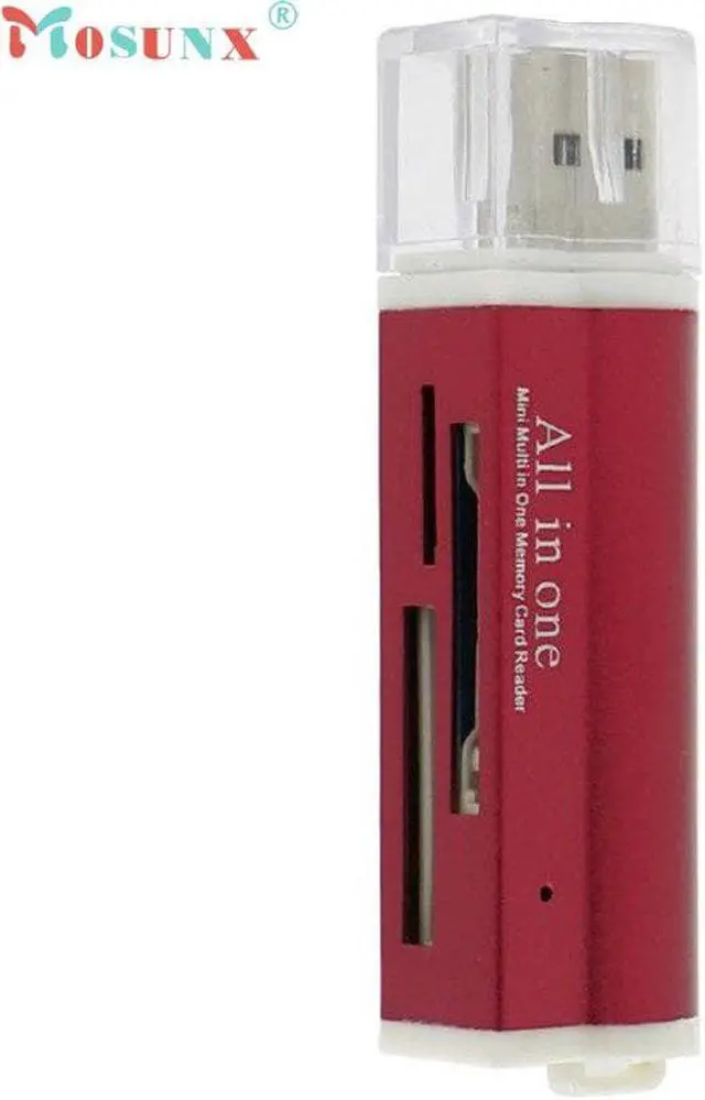 Alt view image 4 of 5 - Simplestone for Micro SD SDHC TF M2 MMC MS PRO DUO All in 1 USB 2.0 Multi Memory Card Reader oct31