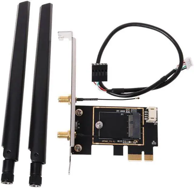 Main image of 1Set M.2 to PCI-E Converter Desktop Wireless WiFi Bluetooth Network Card Adapter Board Converter Kit New