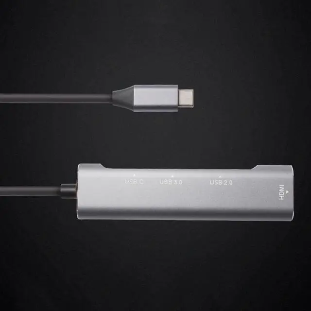 Alt view image 6 of 6 - USB Type C Type-C HUB To HDMI 4K USB 3.0 2.0 Thunderbolt 3 Adapter Dex Station For MacBook pro Samsung Galaxy Note 8 S8 S9+