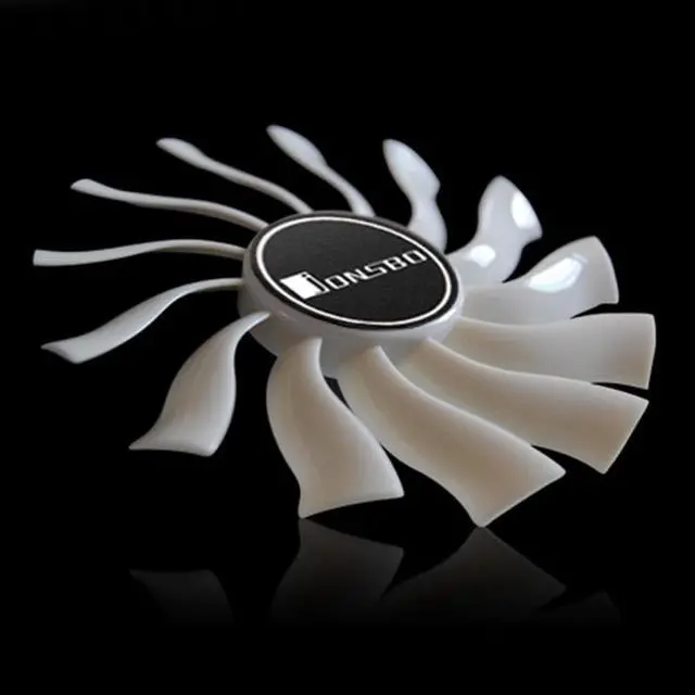 Alt view image 5 of 6 - Jonsbo 12020 Cpu Fan Pc Case Fan Cooler 12Cm Ultra-Thin Computer Cooling Fan 12V Mute Pc Case Fan For Computer