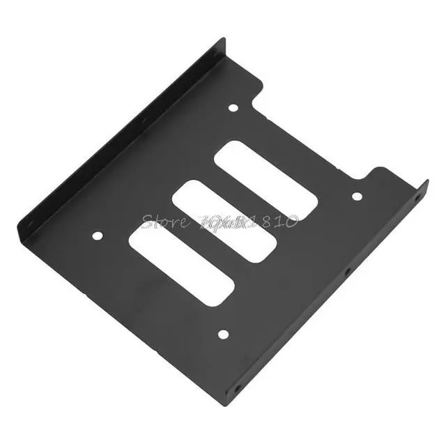 Alt view image 3 of 6 - 2.5" to 3.5" SSD HDD Metal Adapter Mounting Bracket Hard Drive Holder Dock For PC Laptop Protect Hard Disk Bracket Z09 Drop ship