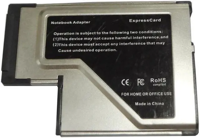 Alt view image 2 of 5 - 2 Dual Ports USB 3.0 HUB Express Card ExpressCard 54mm Hidden Inside USB3.0 Adapter ASMedia ASM1042 Chip For Laptop Notebook NEW