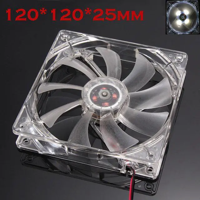 Main image of 12cm/120mm/120x120x25mm 12V Computer/PC/CPU Silent Cooling Case Fan 6M3 Drop Shipping