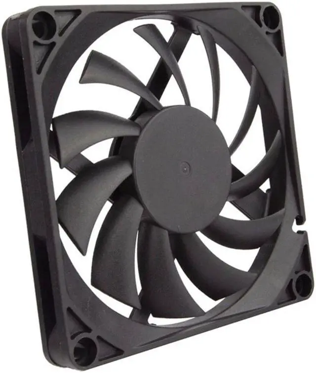 Alt view image 2 of 4 - 3000RPM 80mm Fan DC 5V 2 Pin Silent PC Computer Case Cooling Fan Cooler Radiator