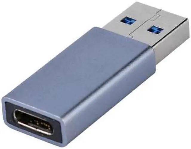 Alt view image 2 of 5 - C Hub Type C -C Female to 3.0 Male Port Type A Adapter Metal OTG Converter Connector for Android Smartphones