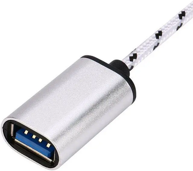 Alt view image 3 of 5 - 18cm    Type-C OTG Adapter Cable USB 3.1 Type C Male To USB 3.0 A Female OTG  Cord Adapter NK-Shopping