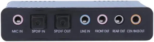 Alt view image 5 of 5 - USB Sound Card Channel 5.1 7.1 Optical Audio Card Adapter Audio Card Converter Chipset for PC Laptop Audio Adapter New