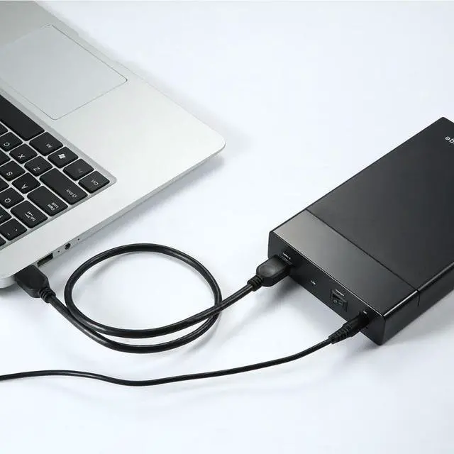 Alt view image 5 of 6 - External 6Gbps USB 3.0 to SATA III 2.5Inch 3.5Inch Hard Drive Enclosure HD SSD HDD Case For 2.5" 3.5" Laptop Desktop Hard Disk(EU Plug)