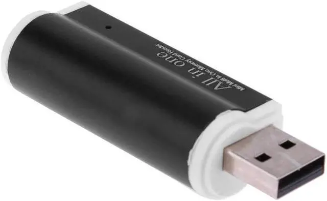 Alt view image 4 of 5 - 1Pcs USB2.0 4 in 1 Aluminium Alloy Multi Memory Card Reader for SD/SDHC/Mini SD/MMC/TF Card Multi-function Memory Card Reader
