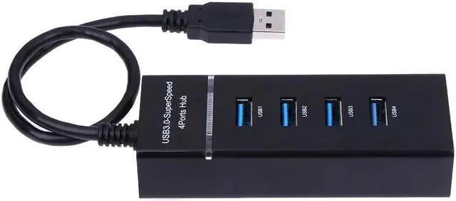 Alt view image 3 of 5 - 4 Ports USB3.0 HUB Splitter with Super Speed Transfer Rate UP to 5Gbps for PS4 / SLIM/PRO/XBOXONE Compatible With USB 2.0 & 1.1