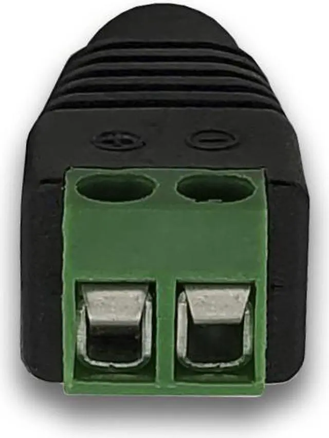 Alt view image 5 of 5 - Pack of 10 Female 12V DC Power Connectors 5.5mm Jack Adapter by SatelliteSale