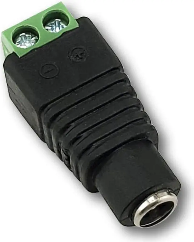 Alt view image 3 of 5 - Pack of 10 Female 12V DC Power Connectors 5.5mm Jack Adapter by SatelliteSale