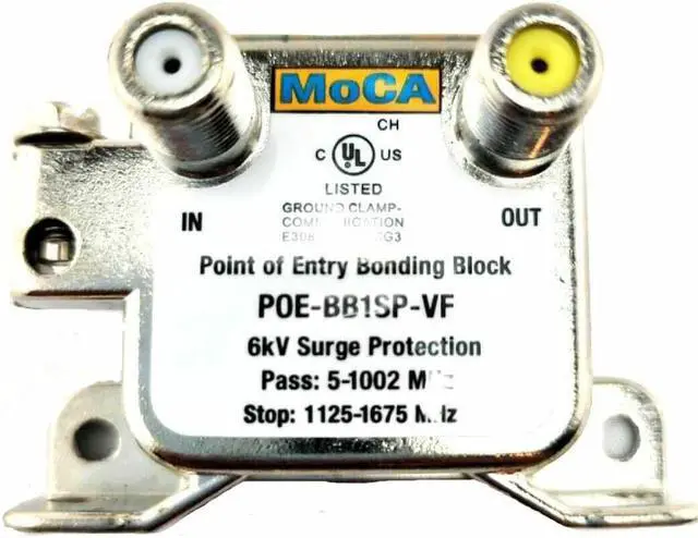 Main image of Extreme Broadband MoCA POE-BB1SP-VF 6kV Surge Protection