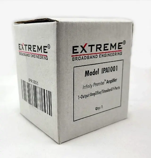 Alt view image 4 of 5 - Extreme Broadband Infinity Premise Amplifier Silver Color IPA1001