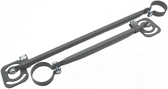 Alt view image 2 of 8 - 2 Support Arms Monopoles Braces DirecTV KA/KU Slimline Dish Antenna Long/Short