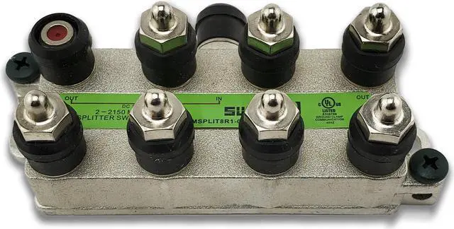 Alt view image 2 of 5 - Directv SWM Approved 8-Way Splitter (2)