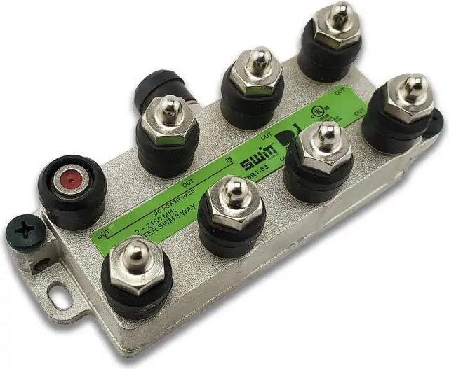Alt view image 3 of 5 - Directv SWM Approved 8-Way Splitter (2)