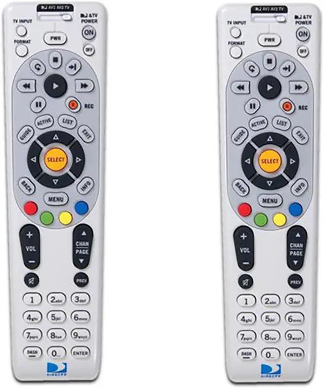 Alt view image 2 of 6 - 2 Pack - DIRECTV RC66RX IR/RF Remote Control