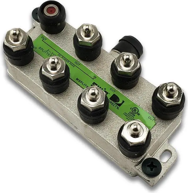 Alt view image 4 of 5 - Directv SWM Approved 8-Way Splitter (2)