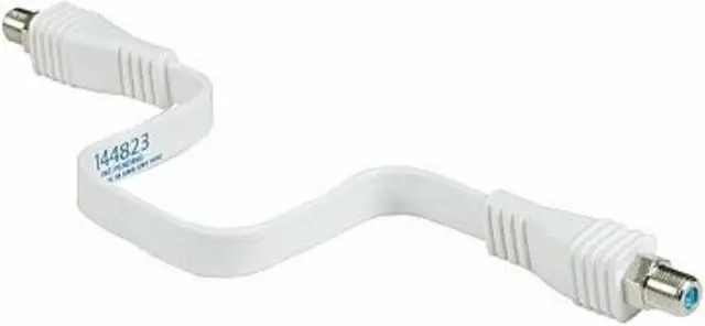 Alt view image 7 of 12 - Flat Coaxial Cable CCTV Jumper Dish Network and Directv Approved