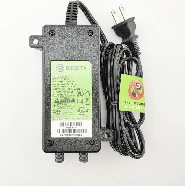 Alt view image 5 of 6 - FYL New DirecTV PI-21R1 21V Power Inserter for SWM LNBS SL3 SL5 KA/KU Slimline Dish