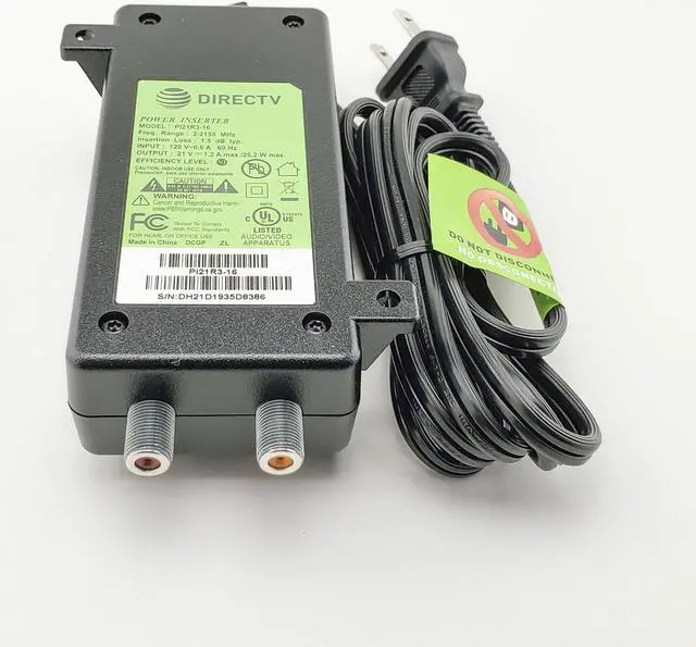 Alt view image 6 of 6 - FYL New DirecTV PI-21R1 21V Power Inserter for SWM LNBS SL3 SL5 KA/KU Slimline Dish