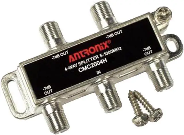 Alt view image 2 of 5 - Antronix CMC2004H 4-Way, 5 Pack Horizontal Splitter -7db Ports 5-1002 MHz