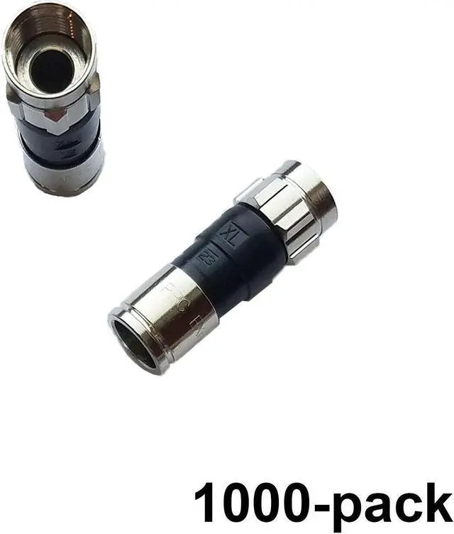 Main image of PPC EX6XLPLUS RG6 Snap & Seal Outdoor Compression Connectors - Bulk 1,000 Pcs