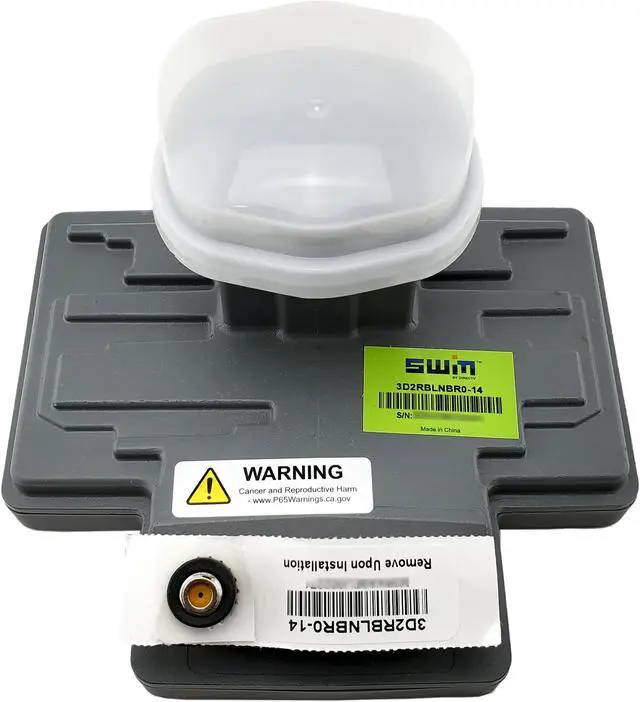 Alt view image 2 of 3 - New DirecTV DSWM LNB SWM13 13 Tuner 3D1LNBR0-01 by DirecTV