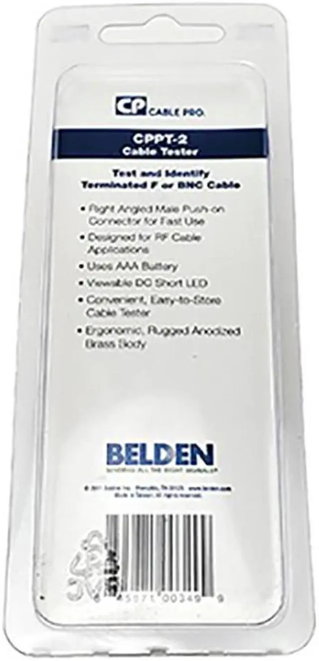Alt view image 4 of 6 - Belden CPPT-2 Cable Tester